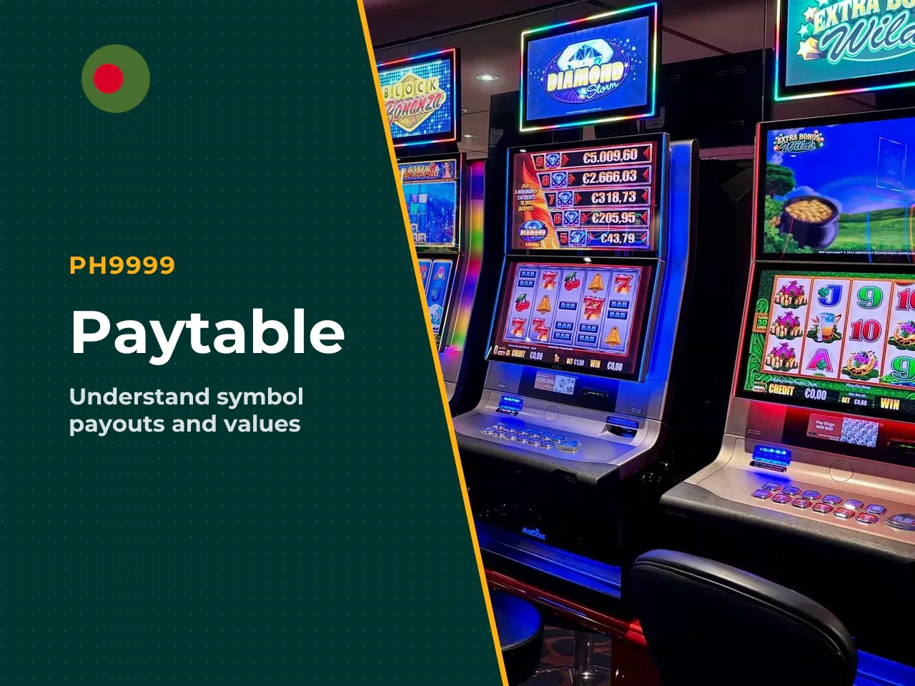 Symbol Values Paytable. Understanding what each