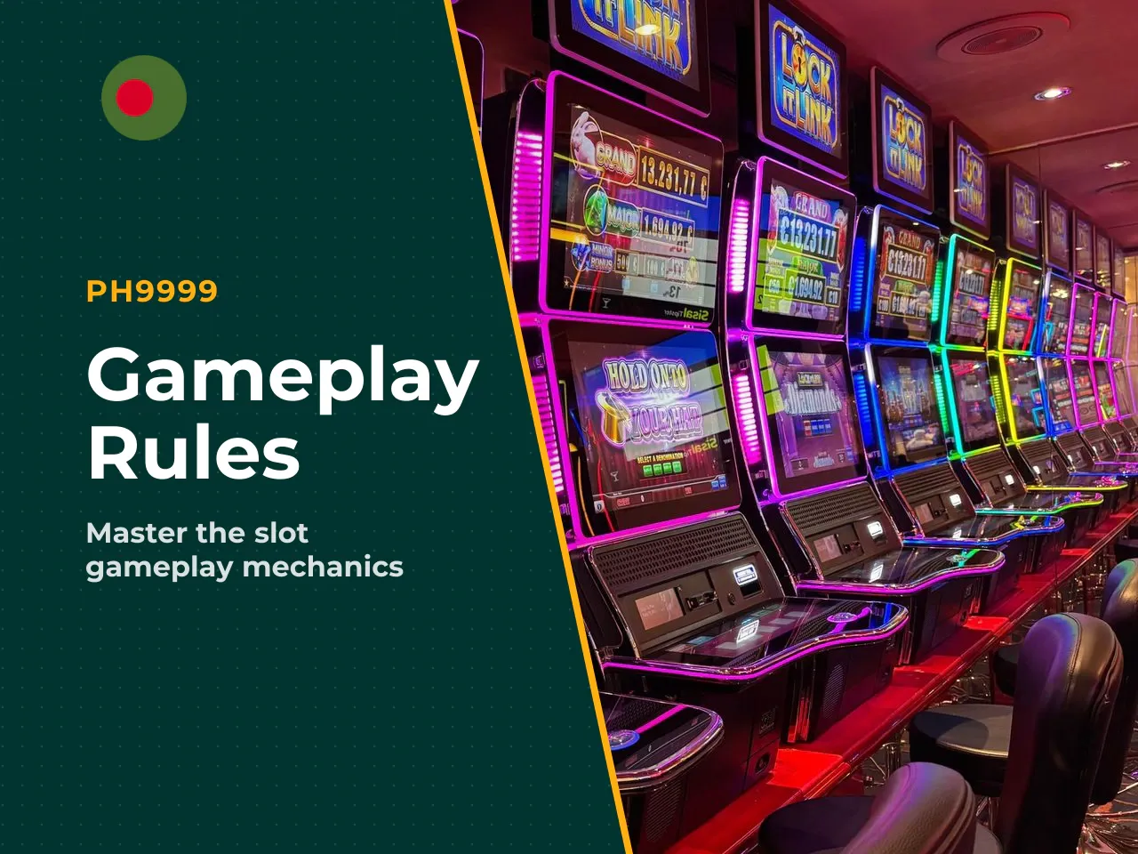 Core Gameplay, Bet Setup and Spinning