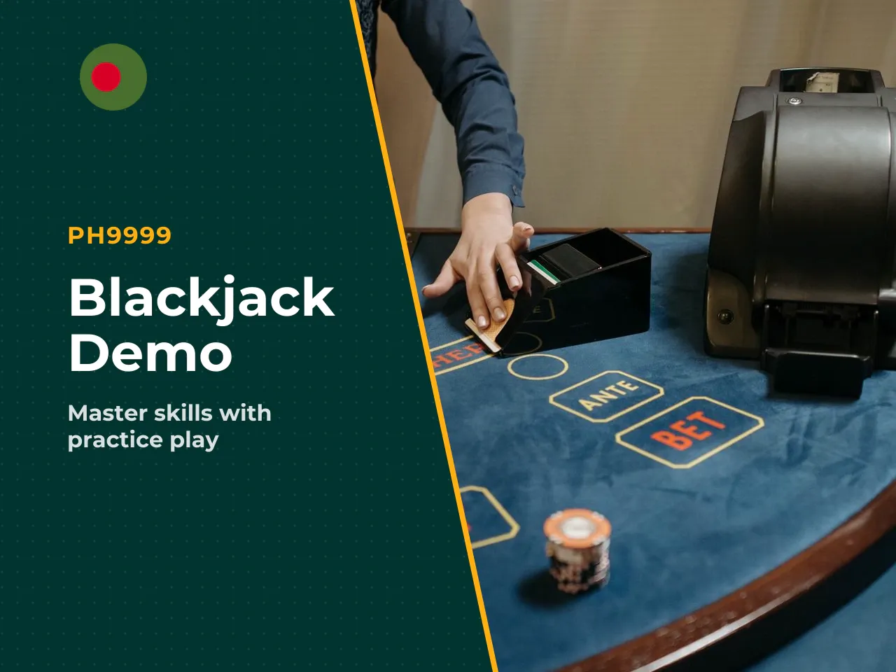 Blackjack demo vs real money play