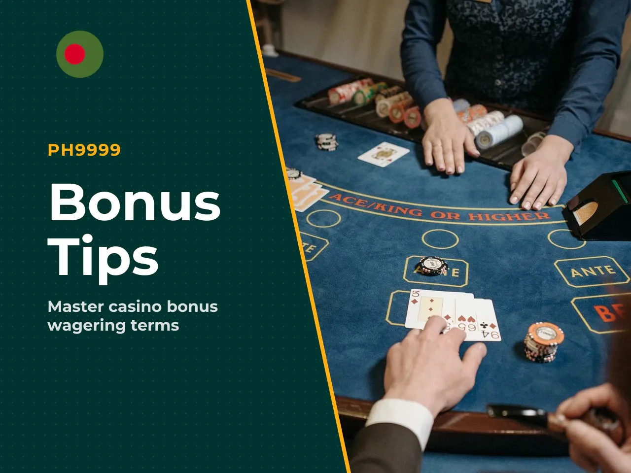 What to check before claiming casino