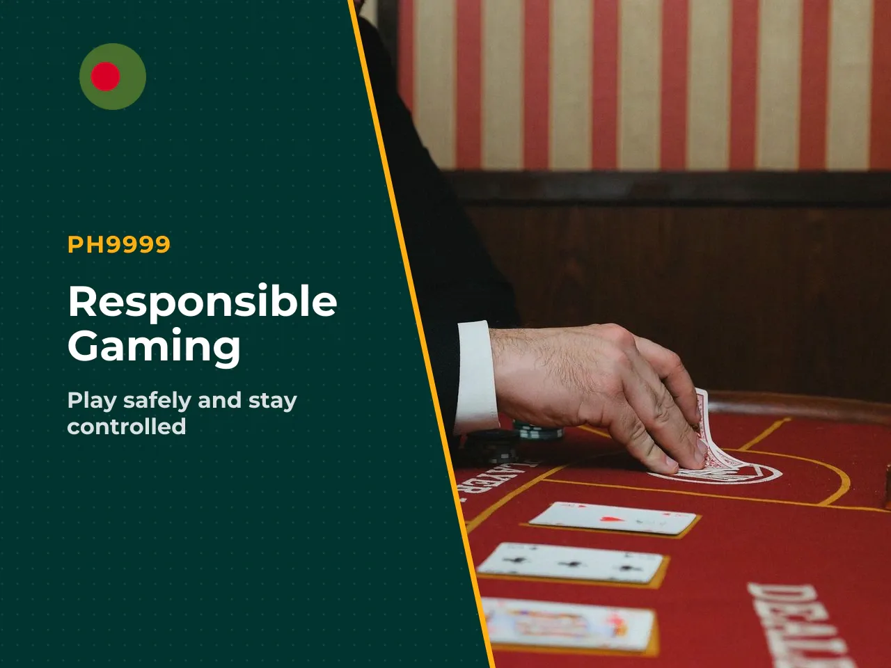 Responsible Gaming Before You Deposit. This