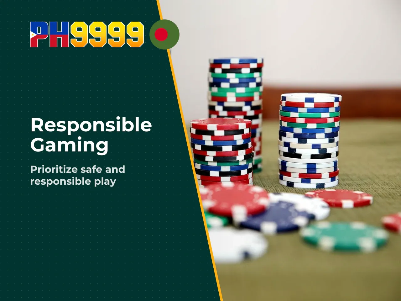 Responsible Gaming Notice. Online gambling carries