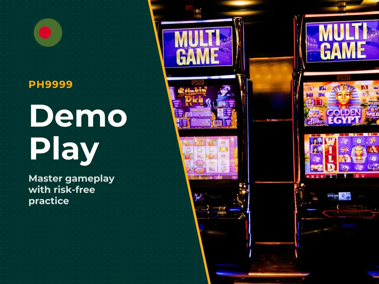 Demo, Free Play and Real Money